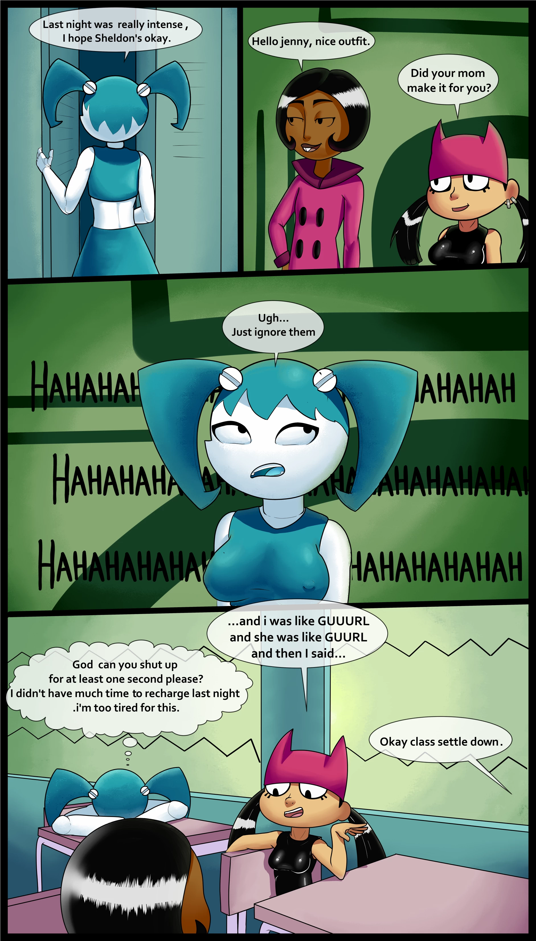 Xj9 Porn Comic Part 2 cover