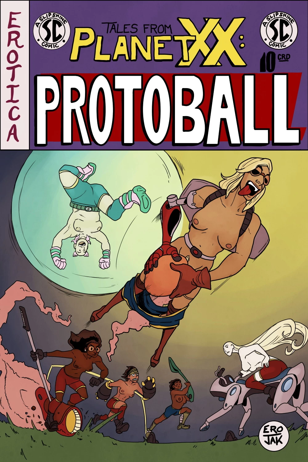 Tales From Planet XX 4 - Protoball cover