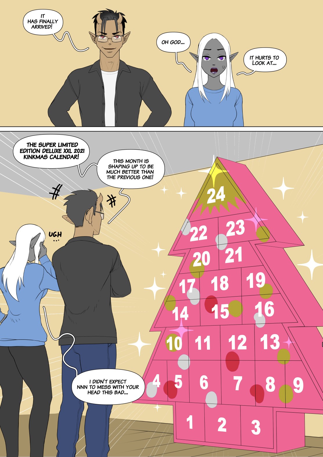 Kinkmas Calendar cover