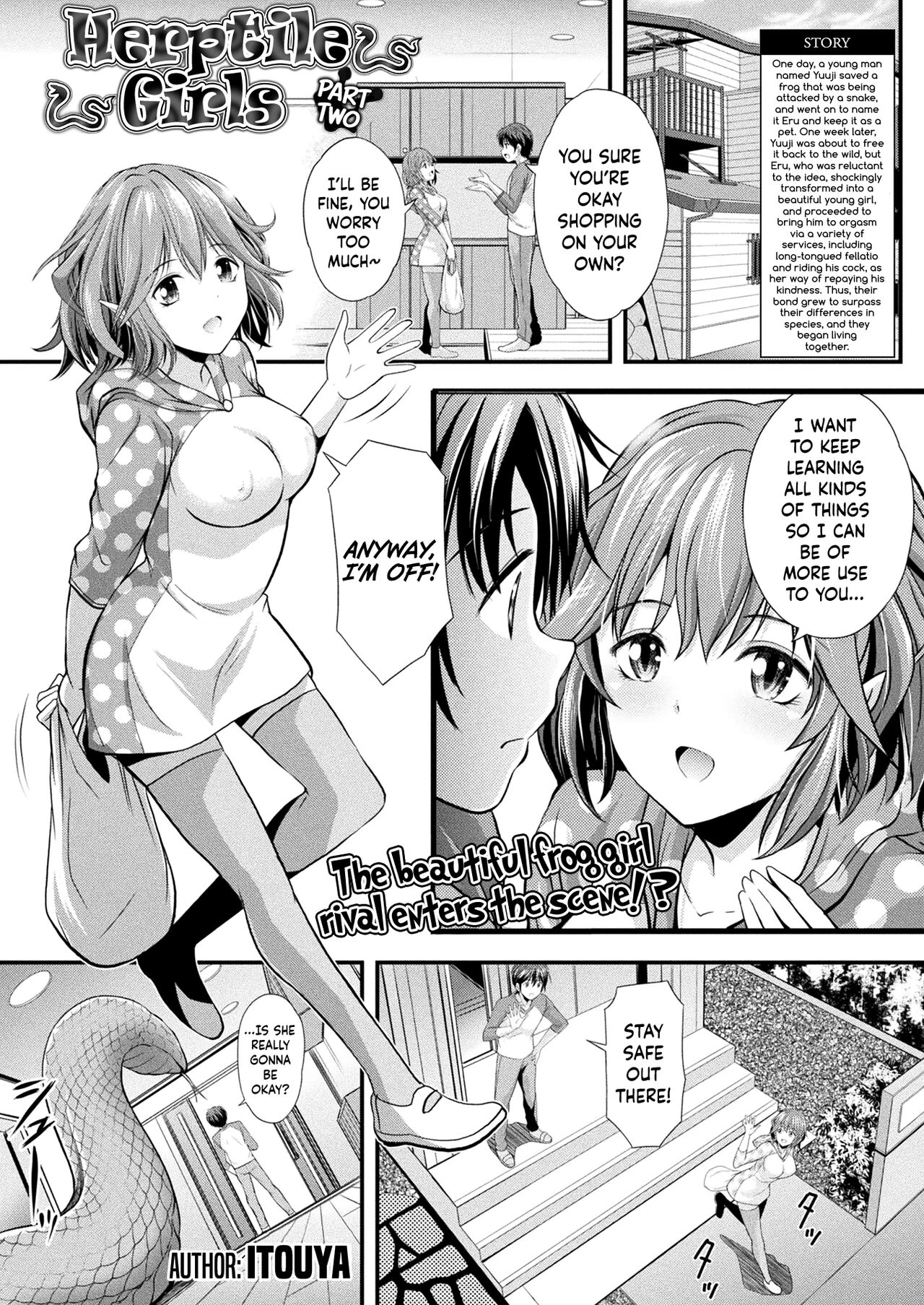 Herptile Girls Part Two | Herptile Girls Kouhen cover