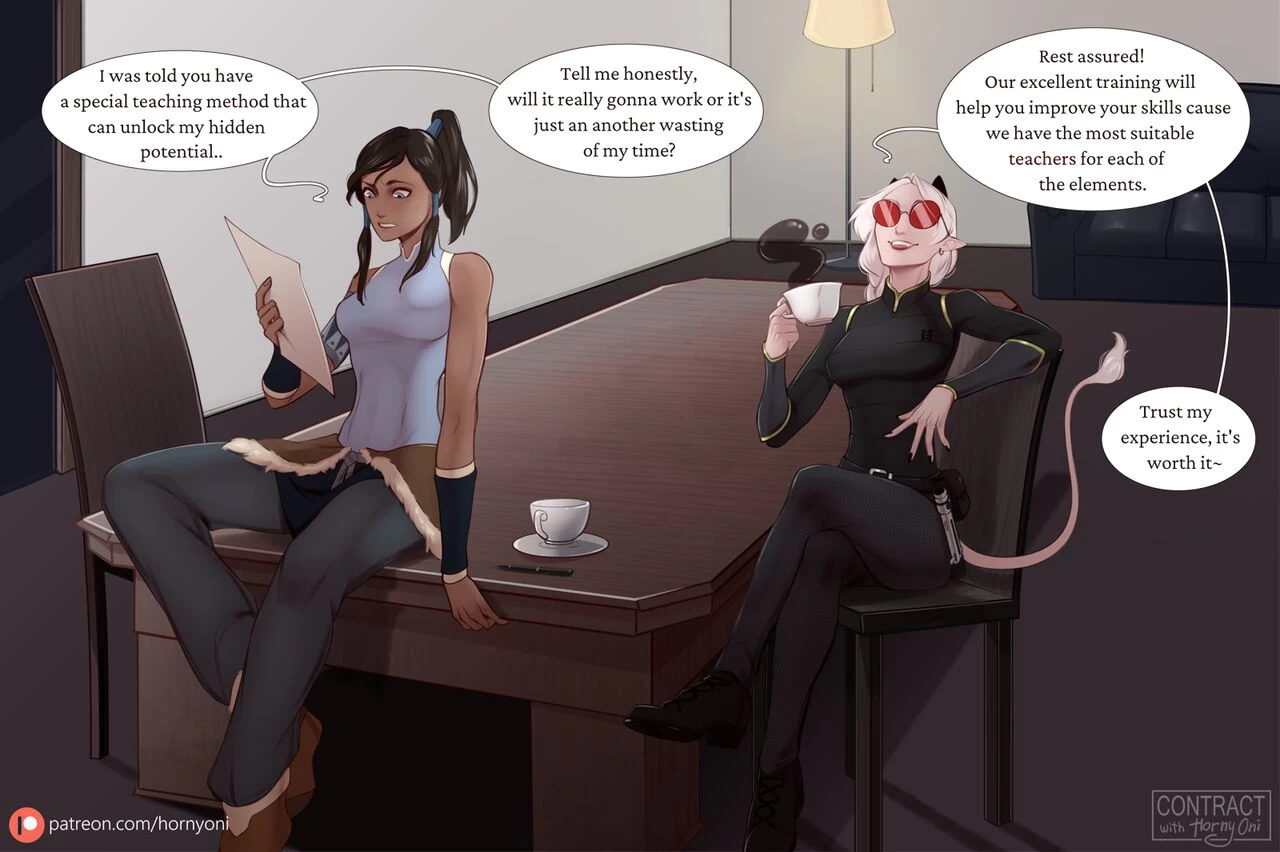 Contract with Korra cover