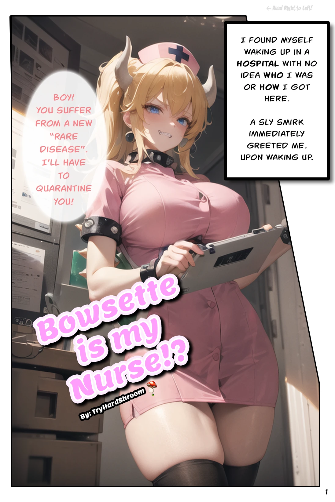 Bowsette Is My Nurse!? cover