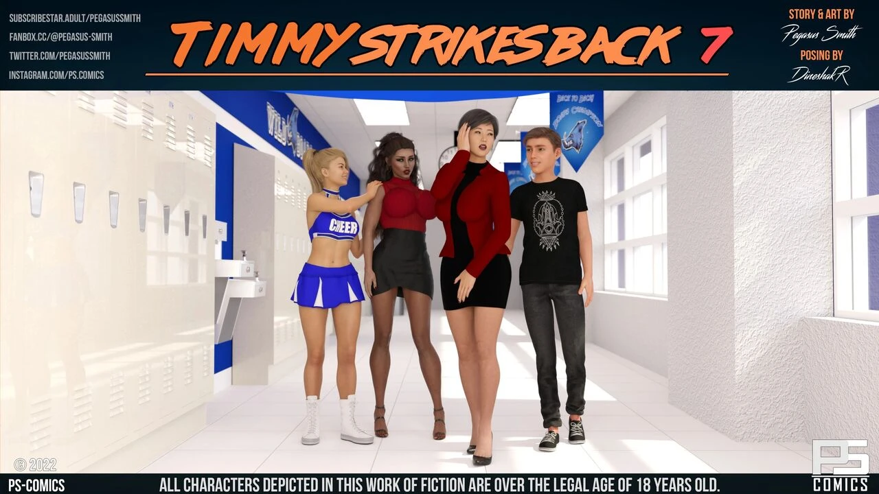 Timmy Strikes Back 7 cover