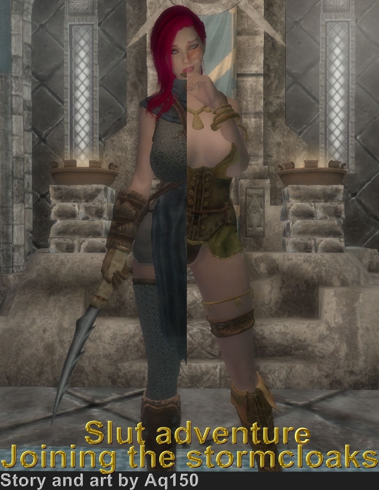 Slut adventure: Joinning the Stormcloak cover