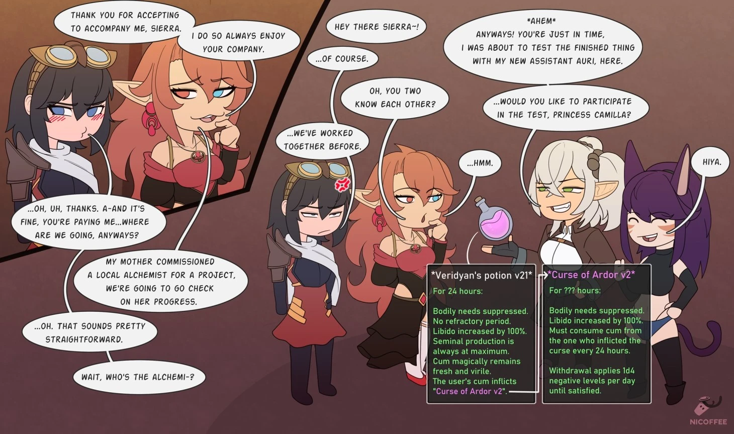 Big potion enhanced party cover