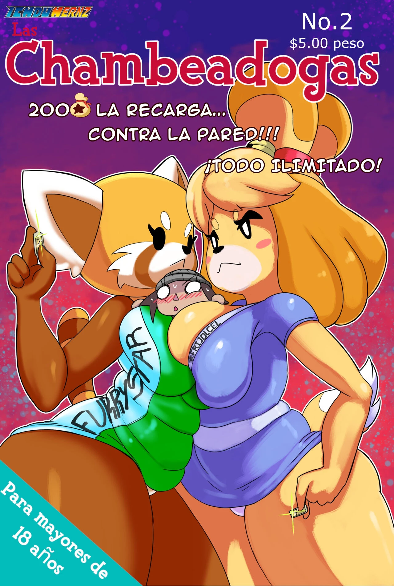 Las Chambeadogas no. 2 (Spanish) cover