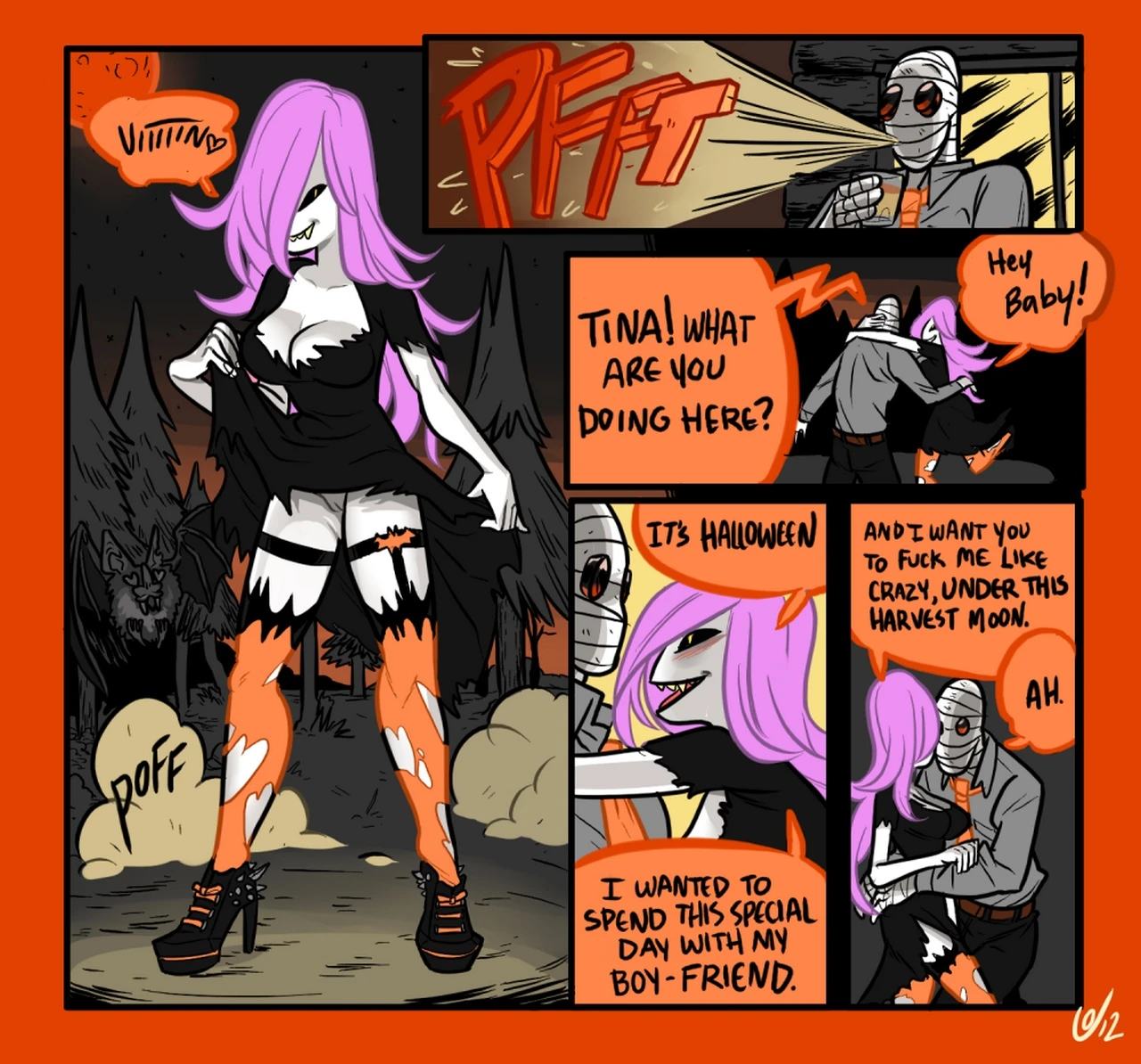 Mr Invisible & The Vampire 2 cover