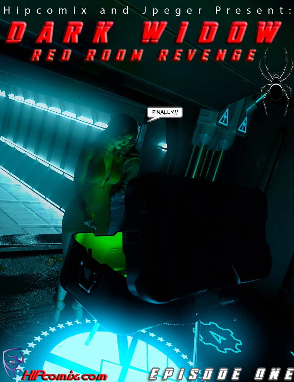 DARK WIDOW – Red Room Revenge 1-2 cover