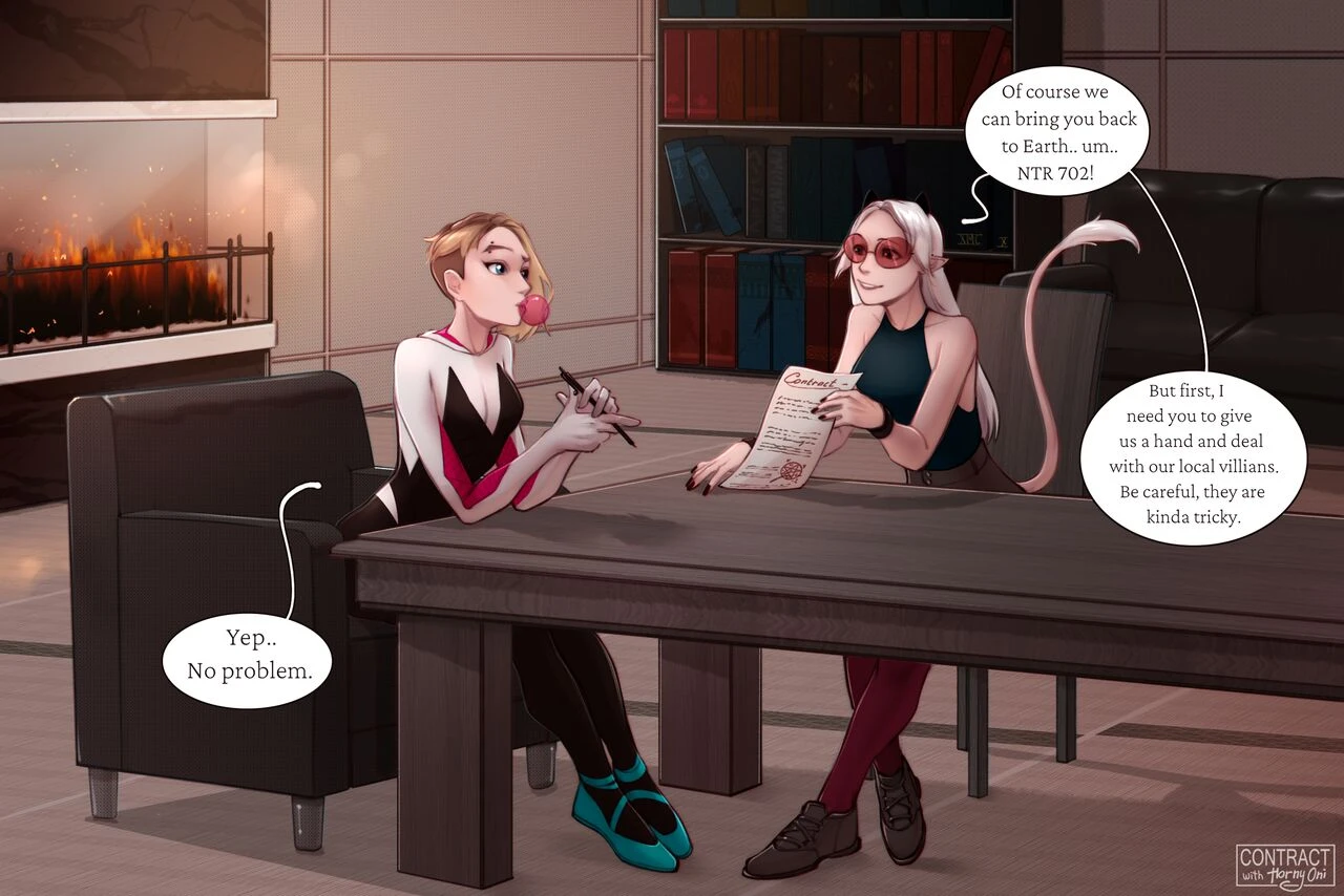 Contract with Spider-Gwen cover