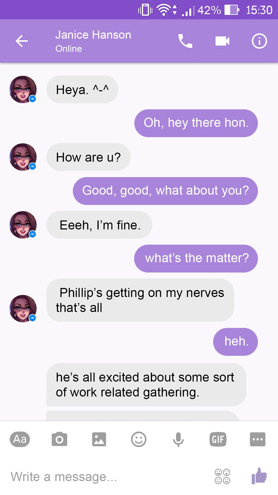 A Chat with Janice cover