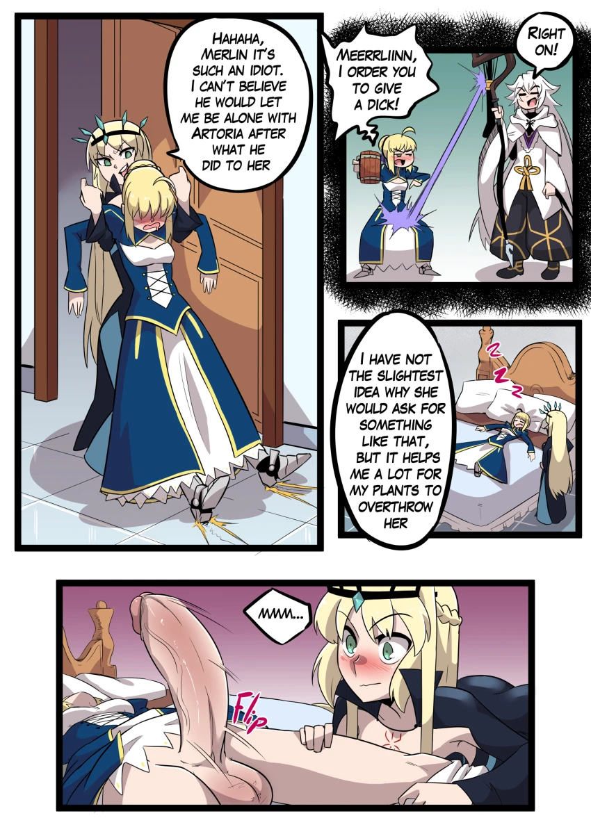 Milking Artoria cover