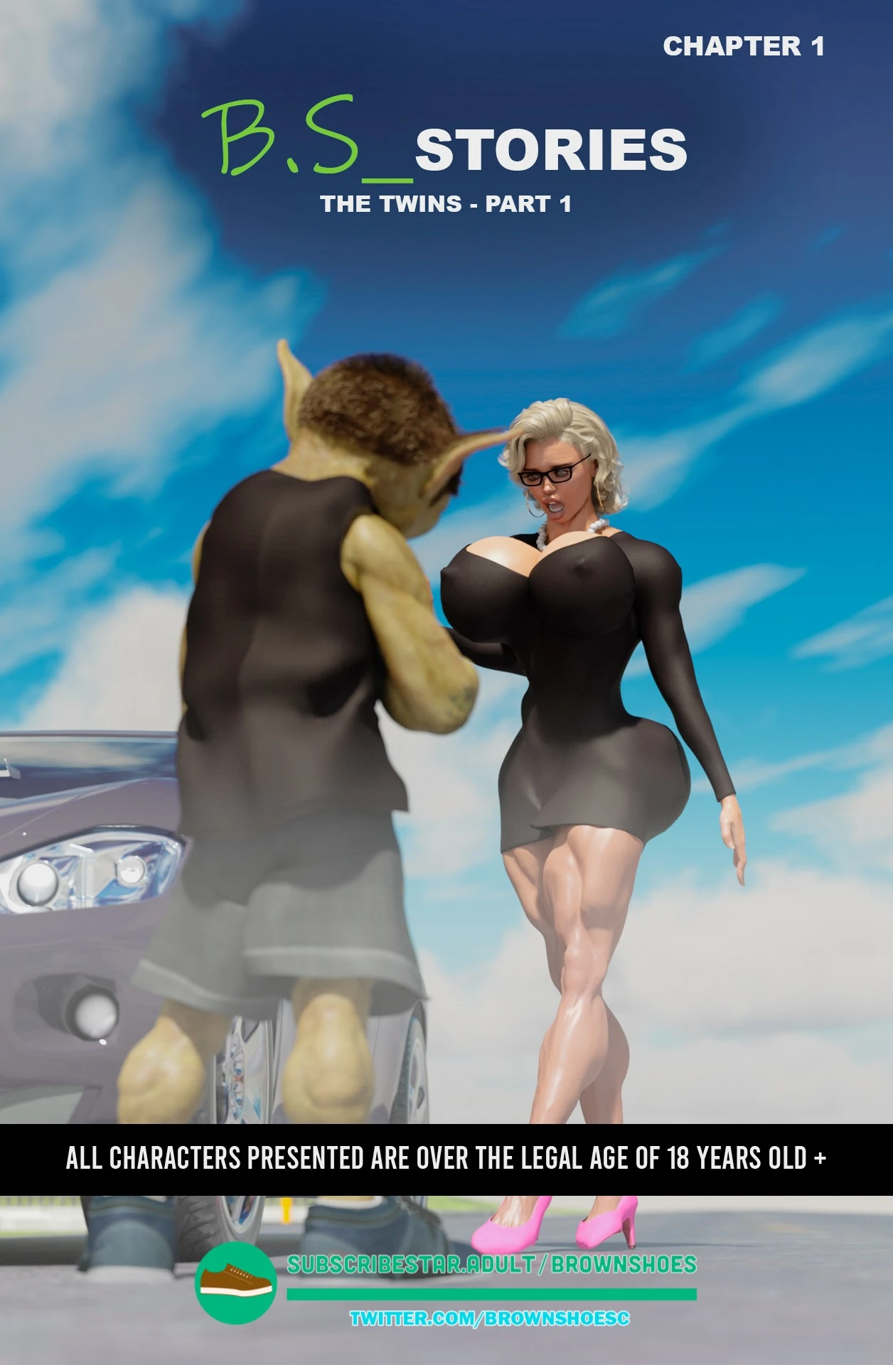B.S Stories The Twins cover