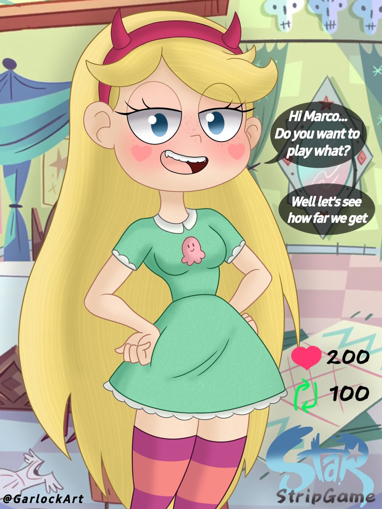 Star Butterfly Stripgame cover