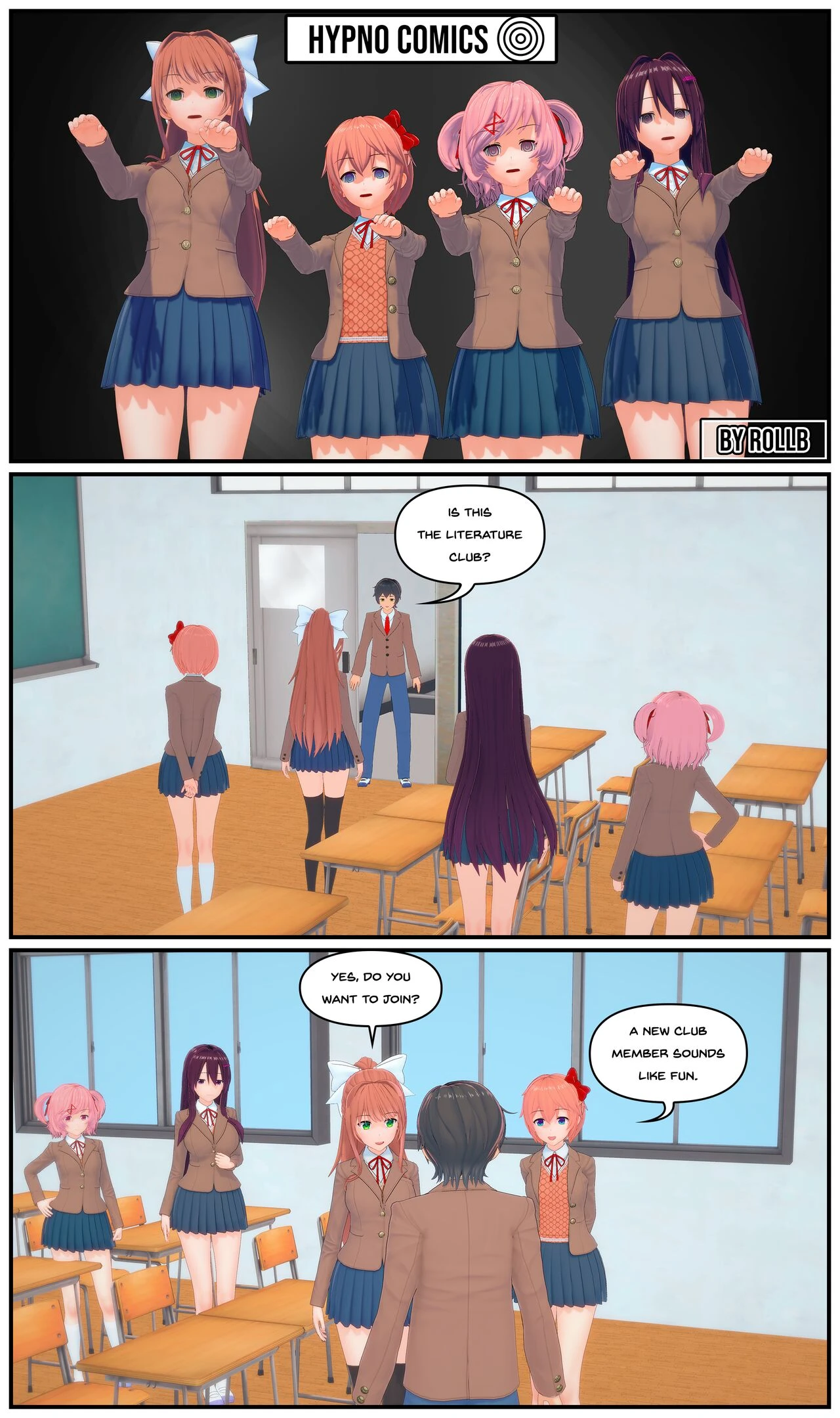 Doki Doki Hypno Club cover
