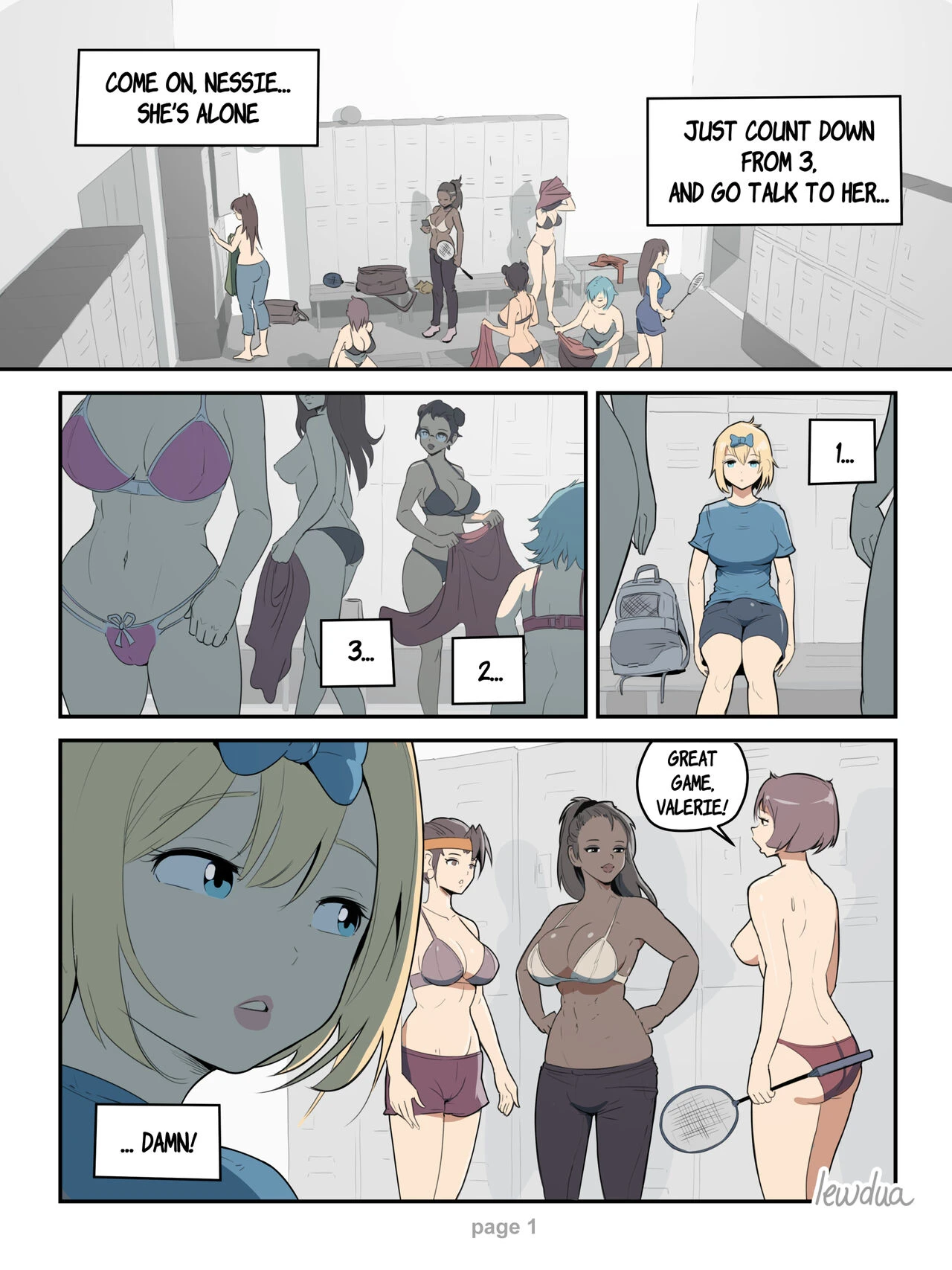 Locker room - Nessie and Valerie cover