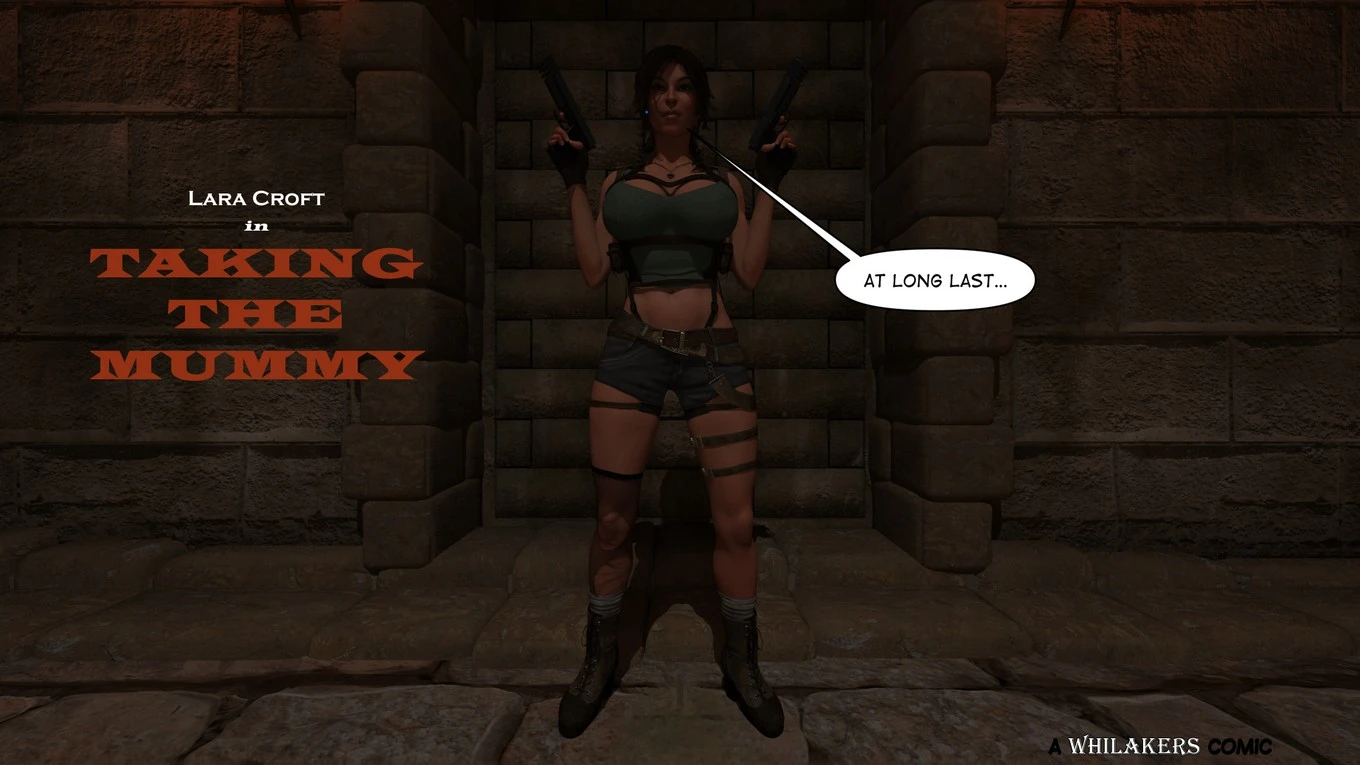 Lara Croft Taking The Mummy cover