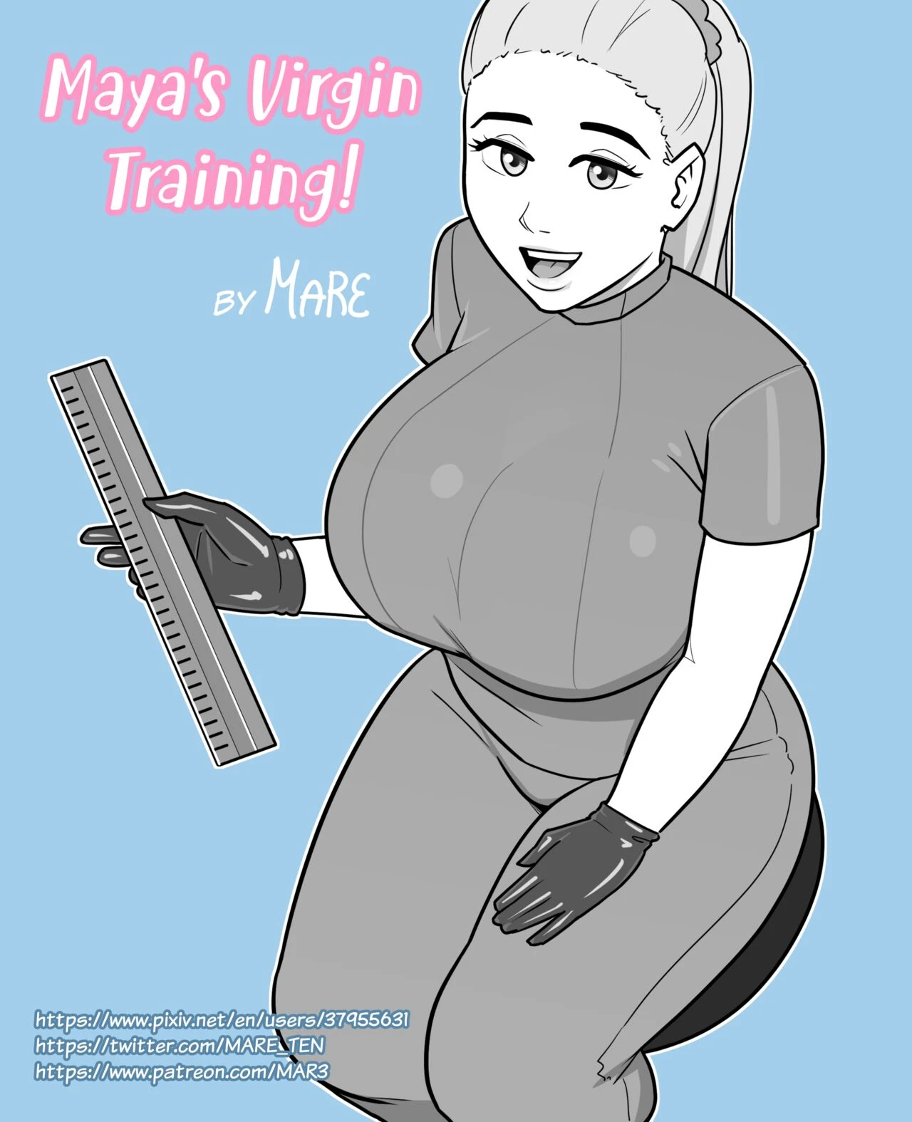 Maya's Virgin Training! cover
