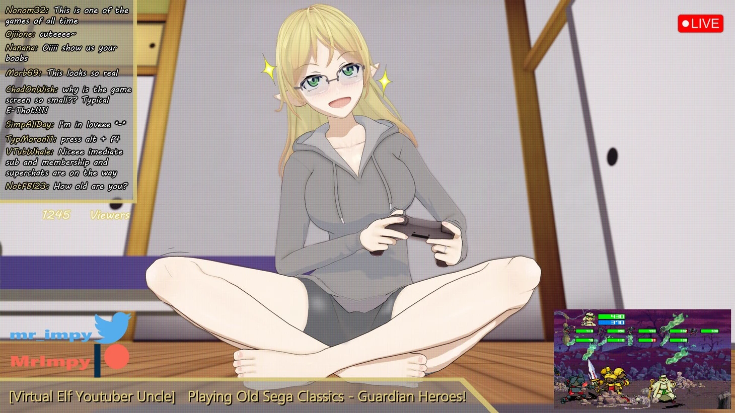 Elf Vtuber gaining Viewers cover