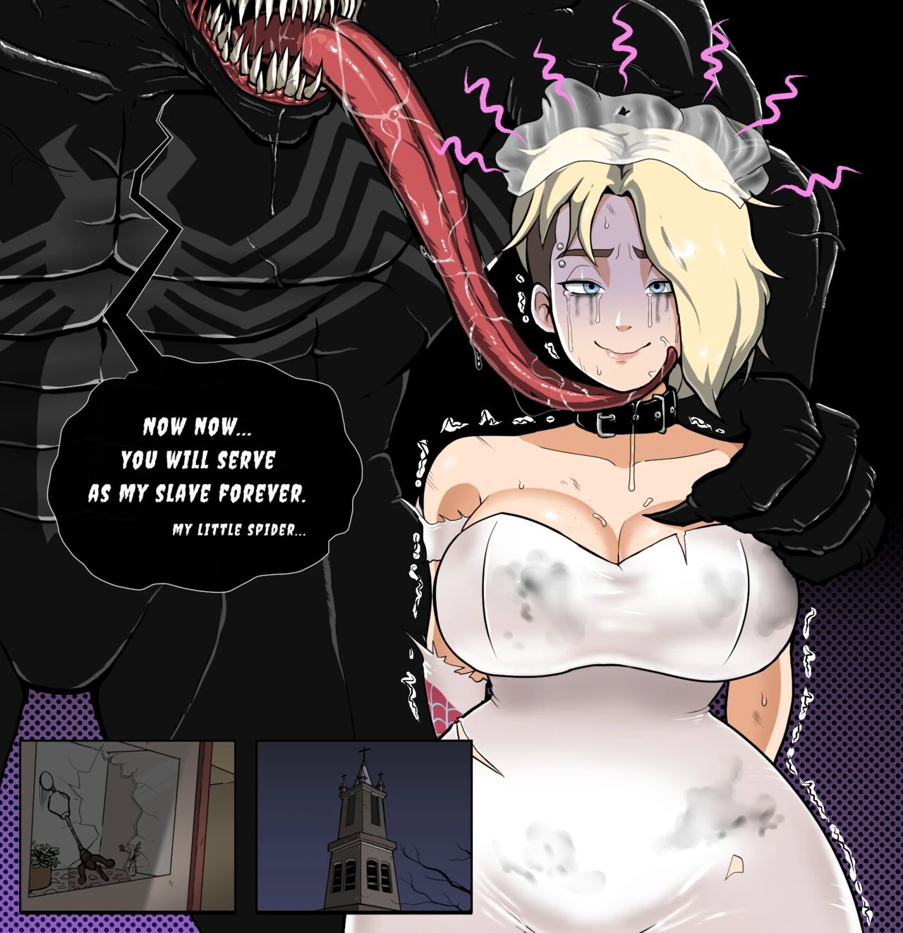 Gwen and venom cover