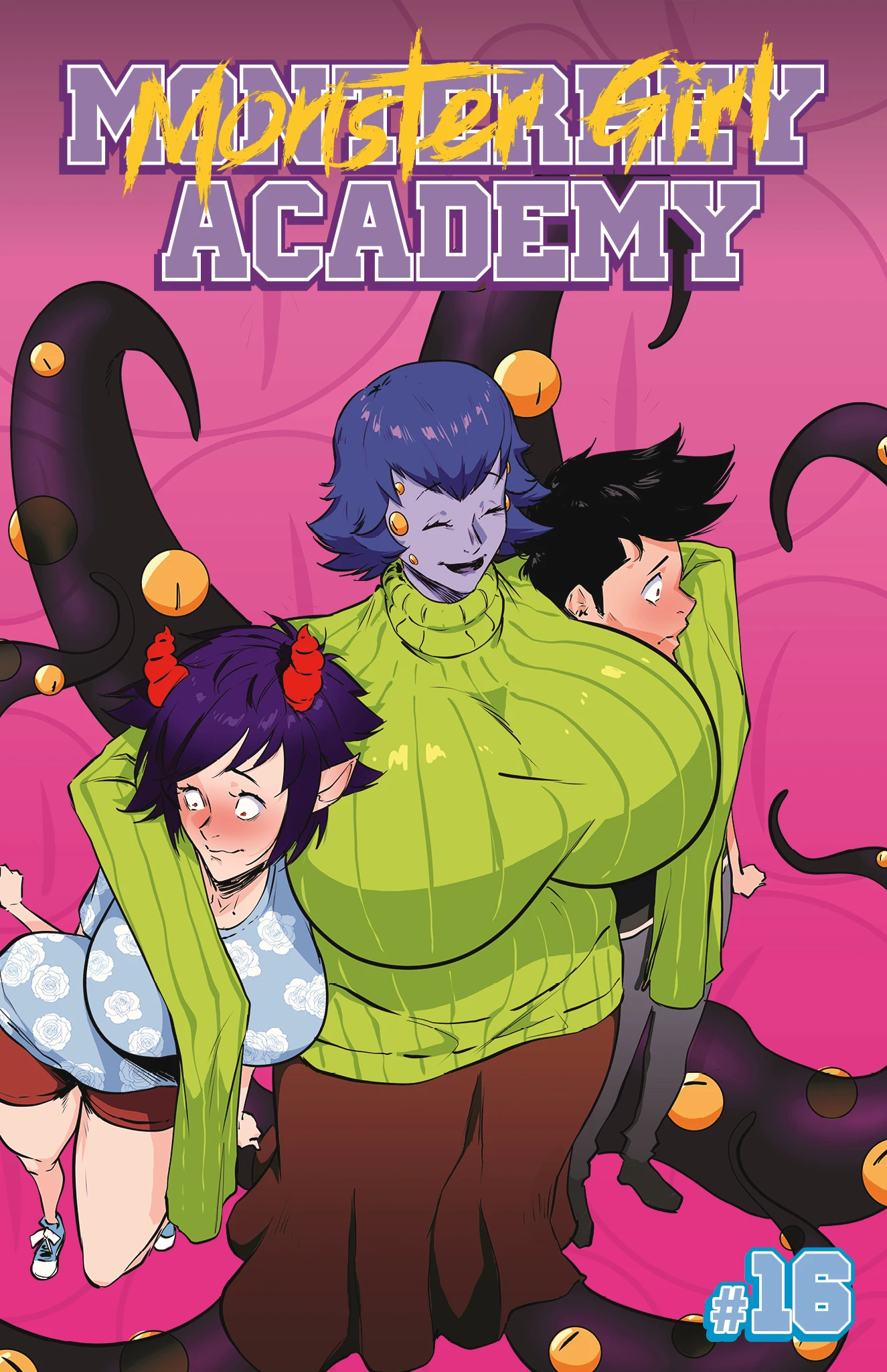 Monster Girl Academy 16 cover