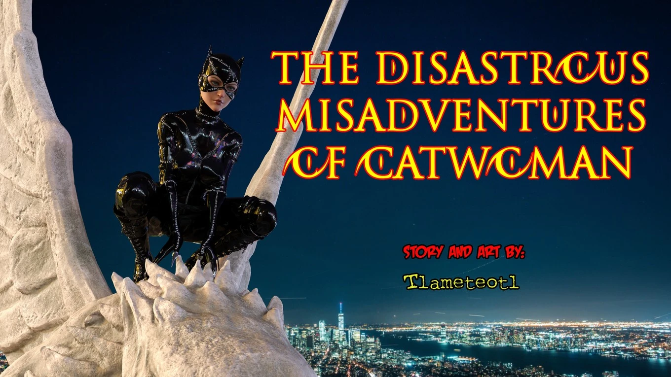 The Disastrcus Misadventures Of Catwoman cover