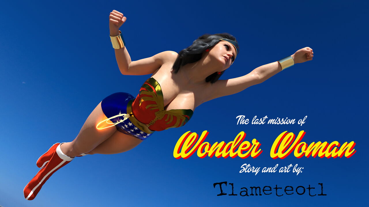 The Last Mission of Wonder Woman cover