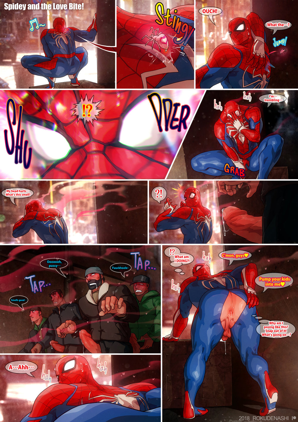 Spidey and the Love Bite! Part 1&2 cover