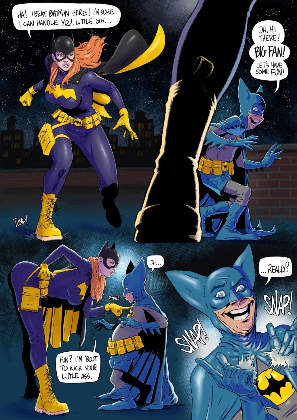 Bat Girl vs Bat Mite (Ongoing) cover