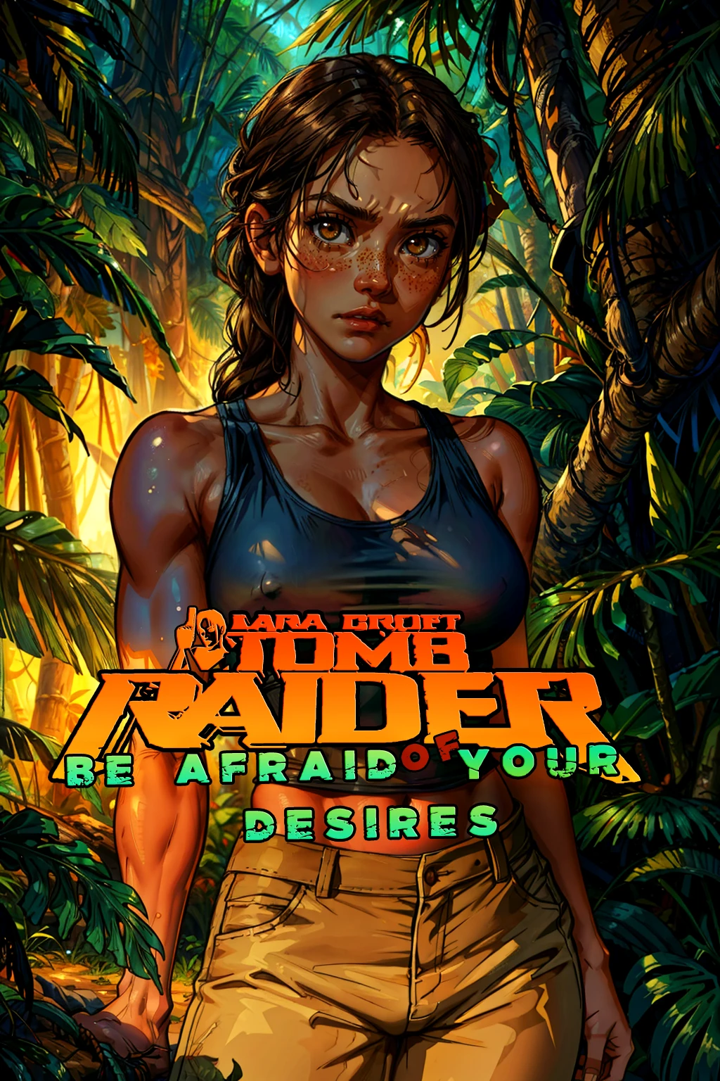Lara Croft: Be afraid of your desires cover