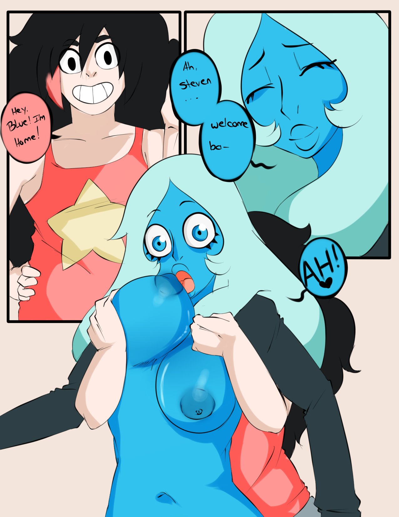 Blue Diamond Waifu cover
