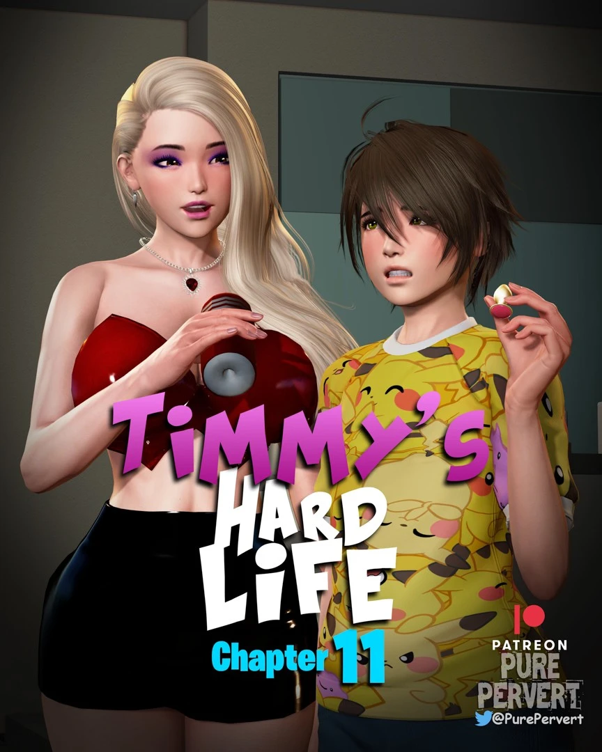 Timmy's Hard Life 11 cover