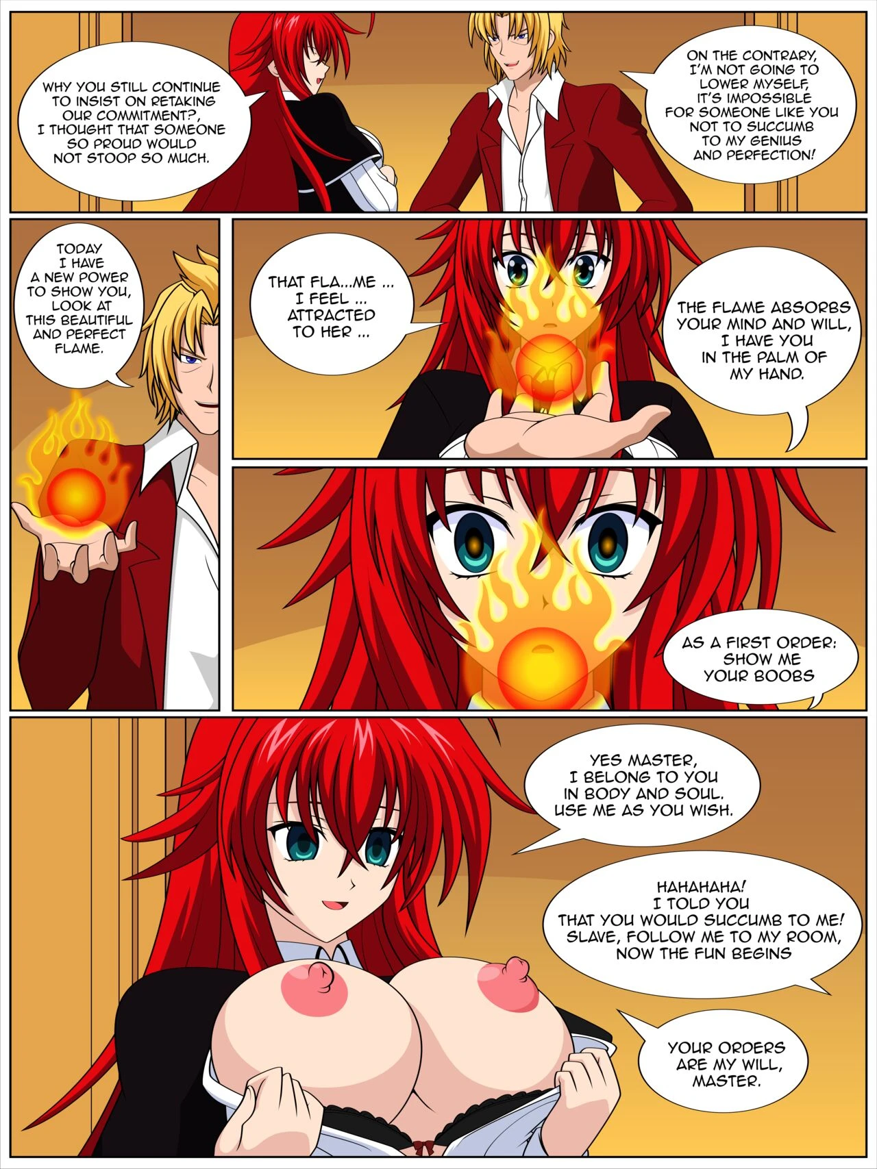 DxD Comission cover