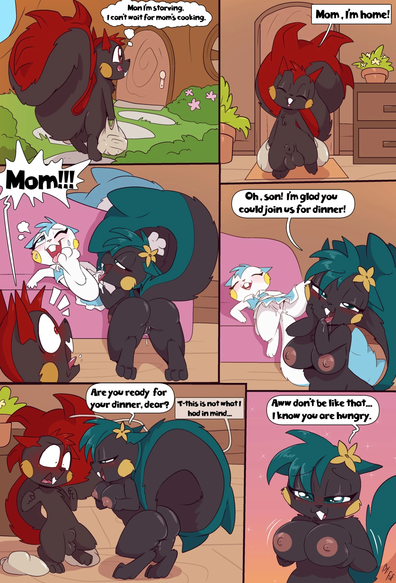 Dinner with mom cover