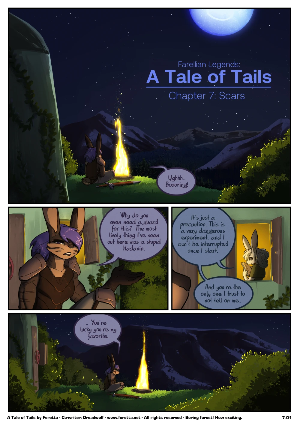 A Tale of Tails 7 - Scars cover