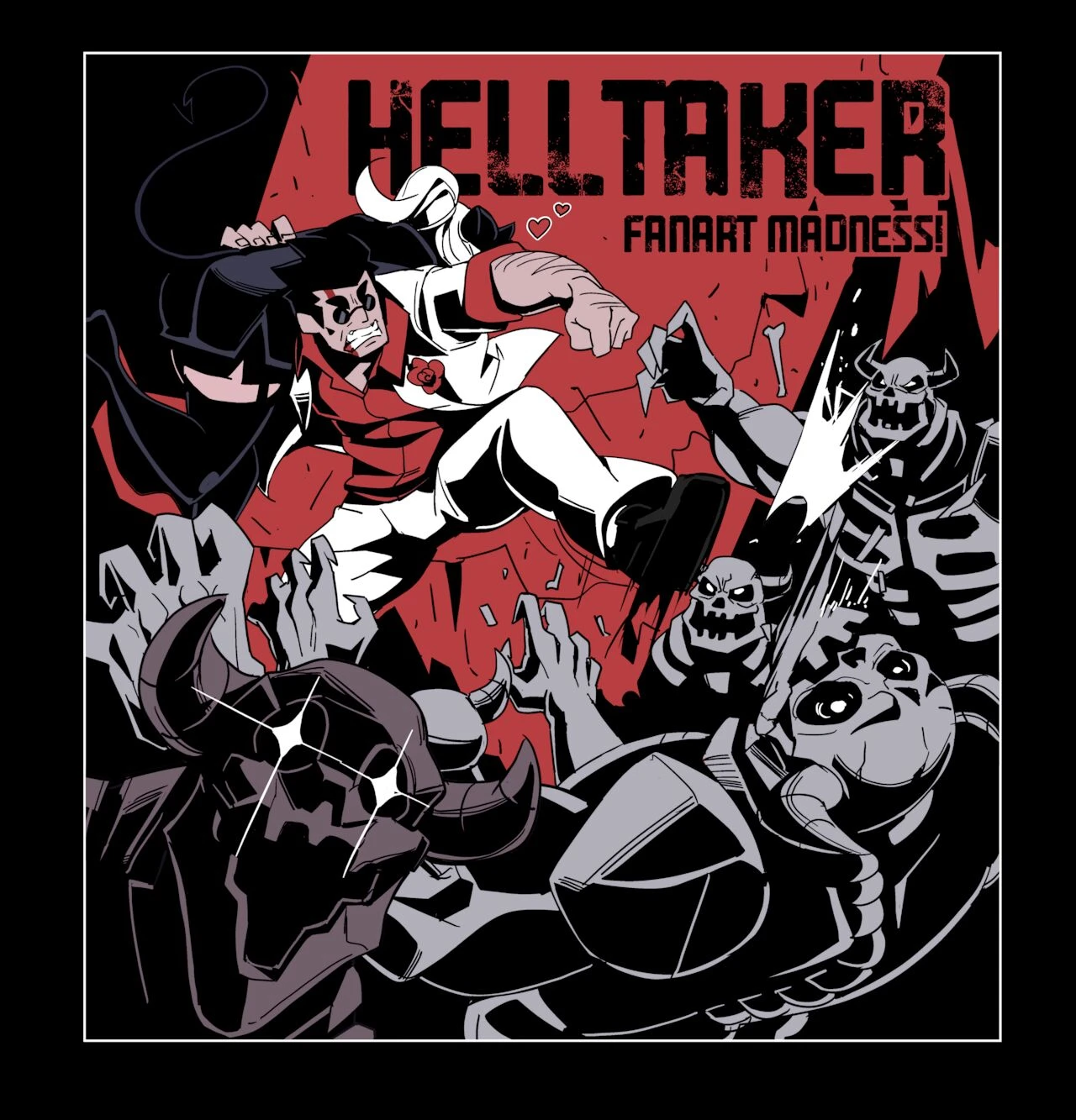 Helltaker Fanart Madness cover