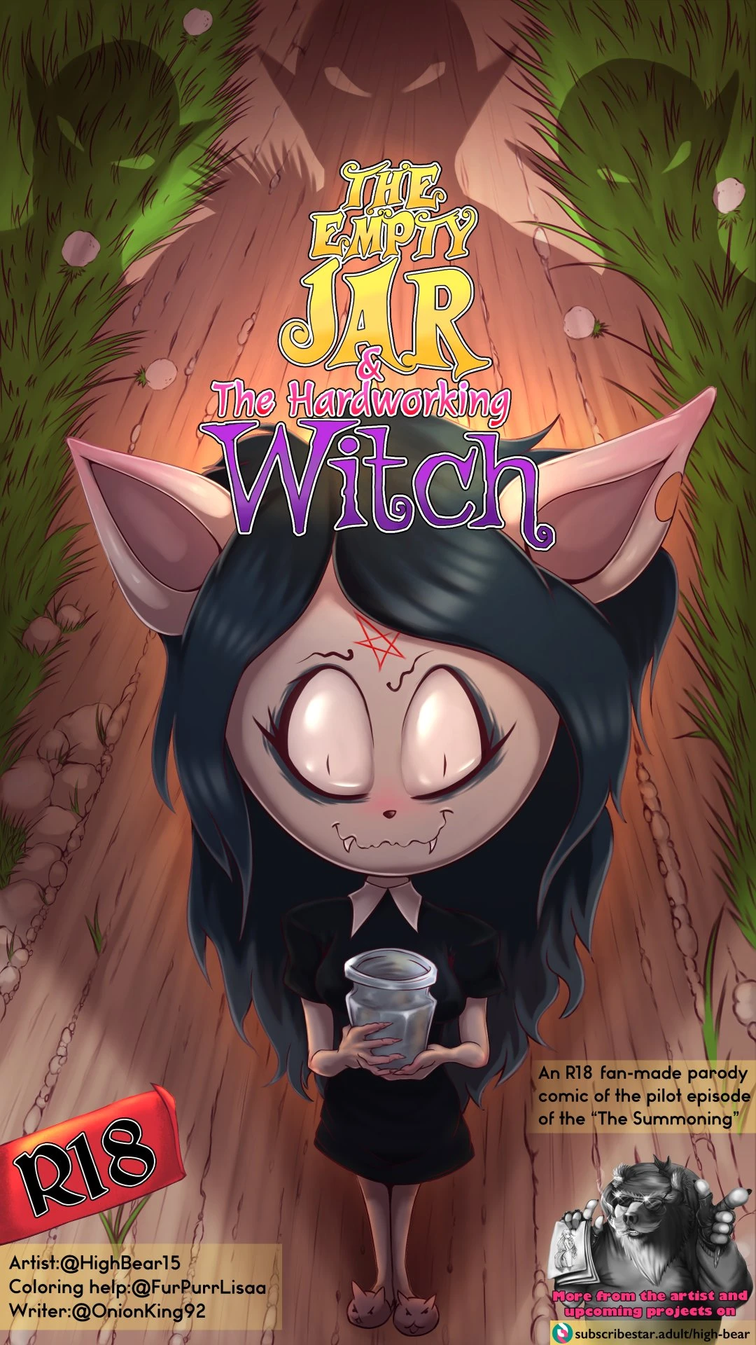 The Empty Jar and the Hardworking Witch cover