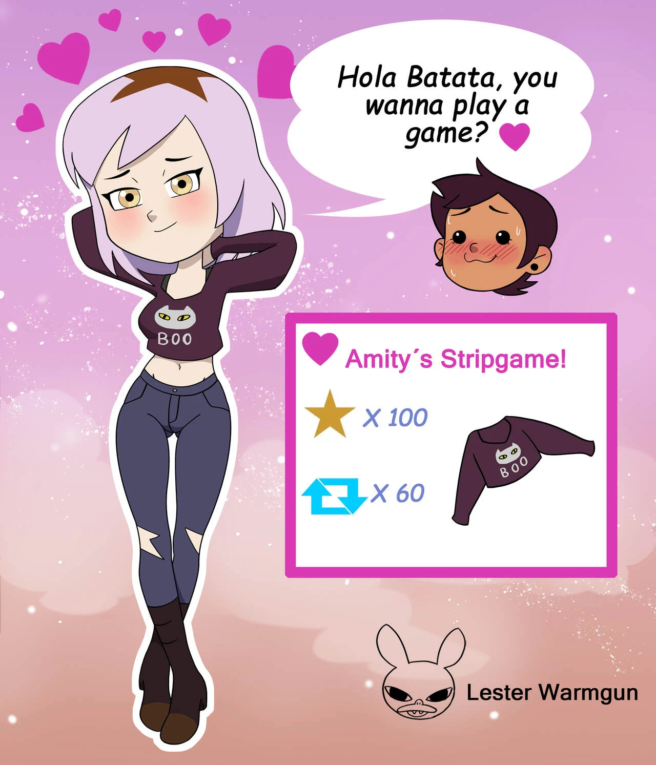 Amity's stripgame cover