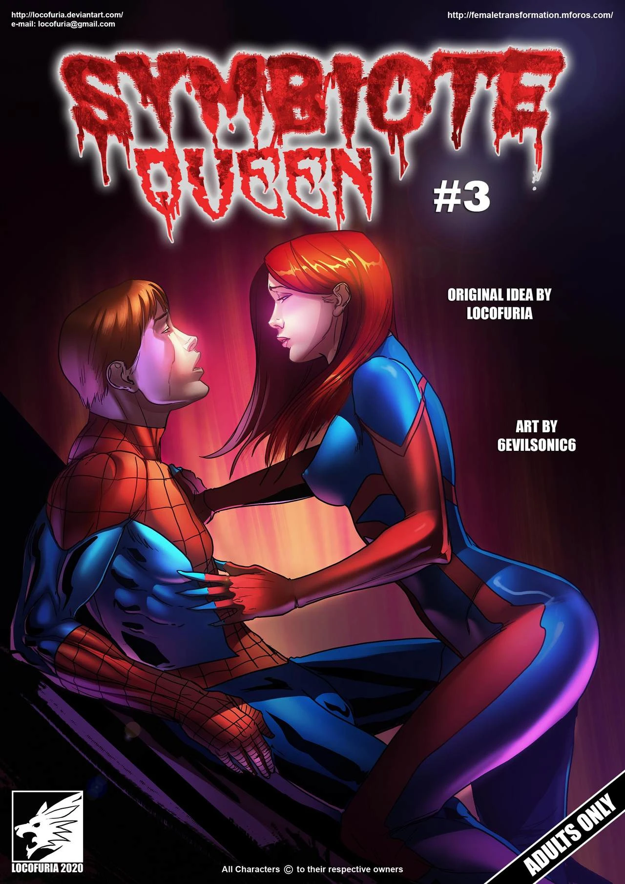 Symbiote Queen 3 cover