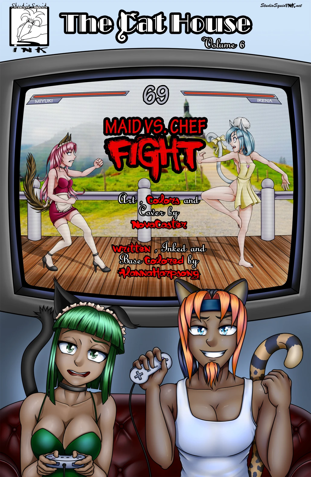 The Cat House 6: Maid vs Chef Fight cover