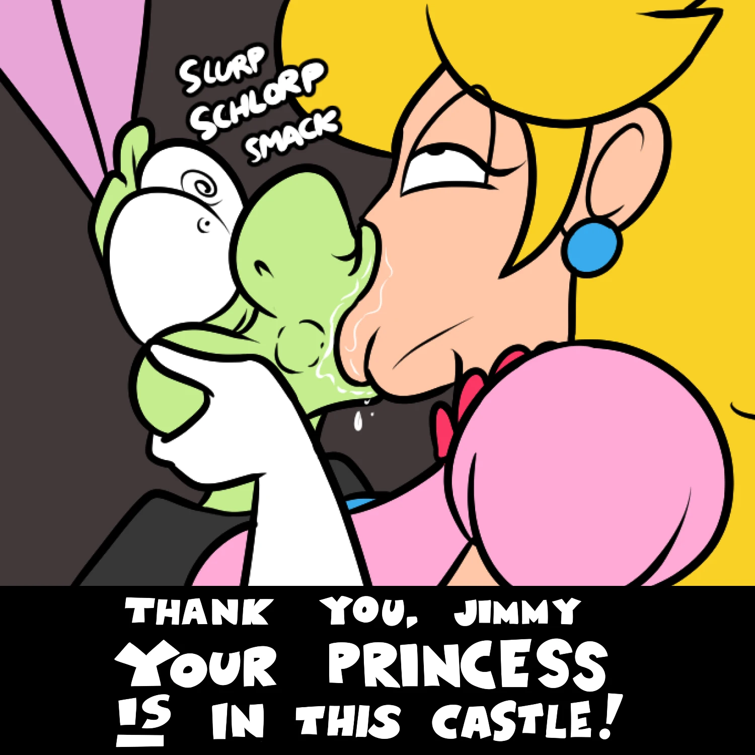 Thank You, Jimmy your Princess is in this Castle! cover