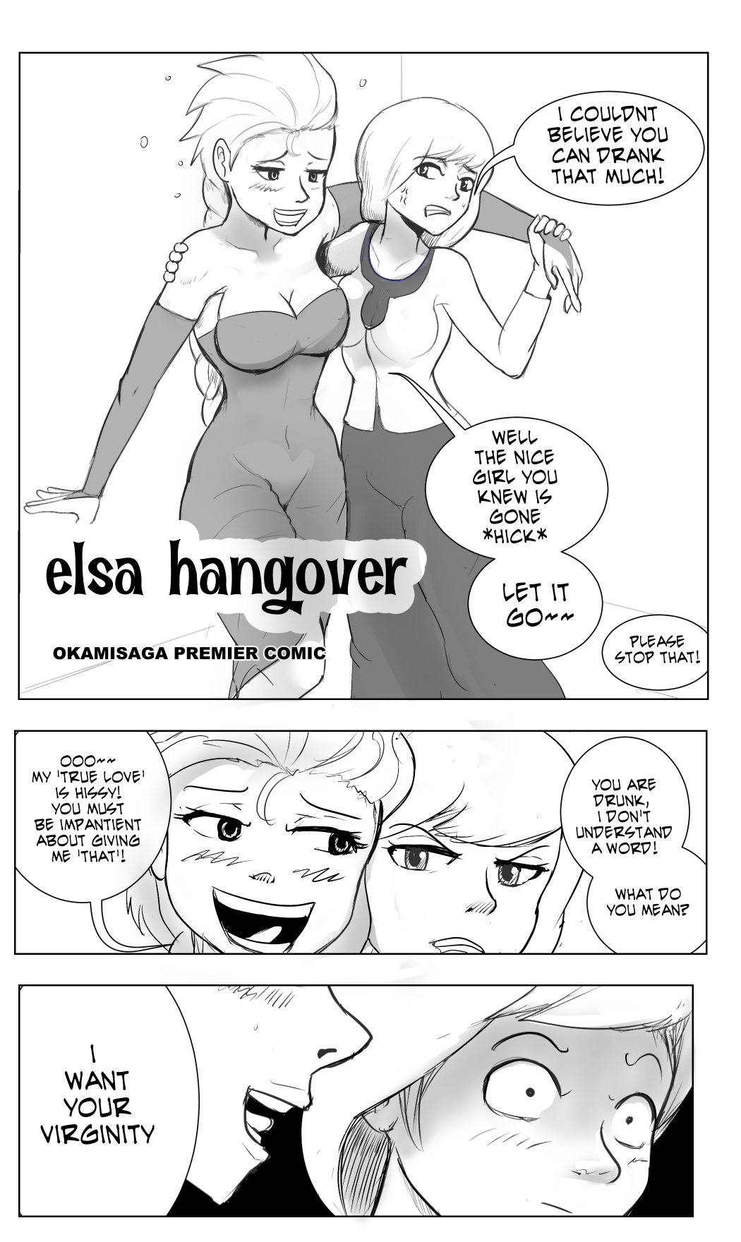 Elsa Hangover cover