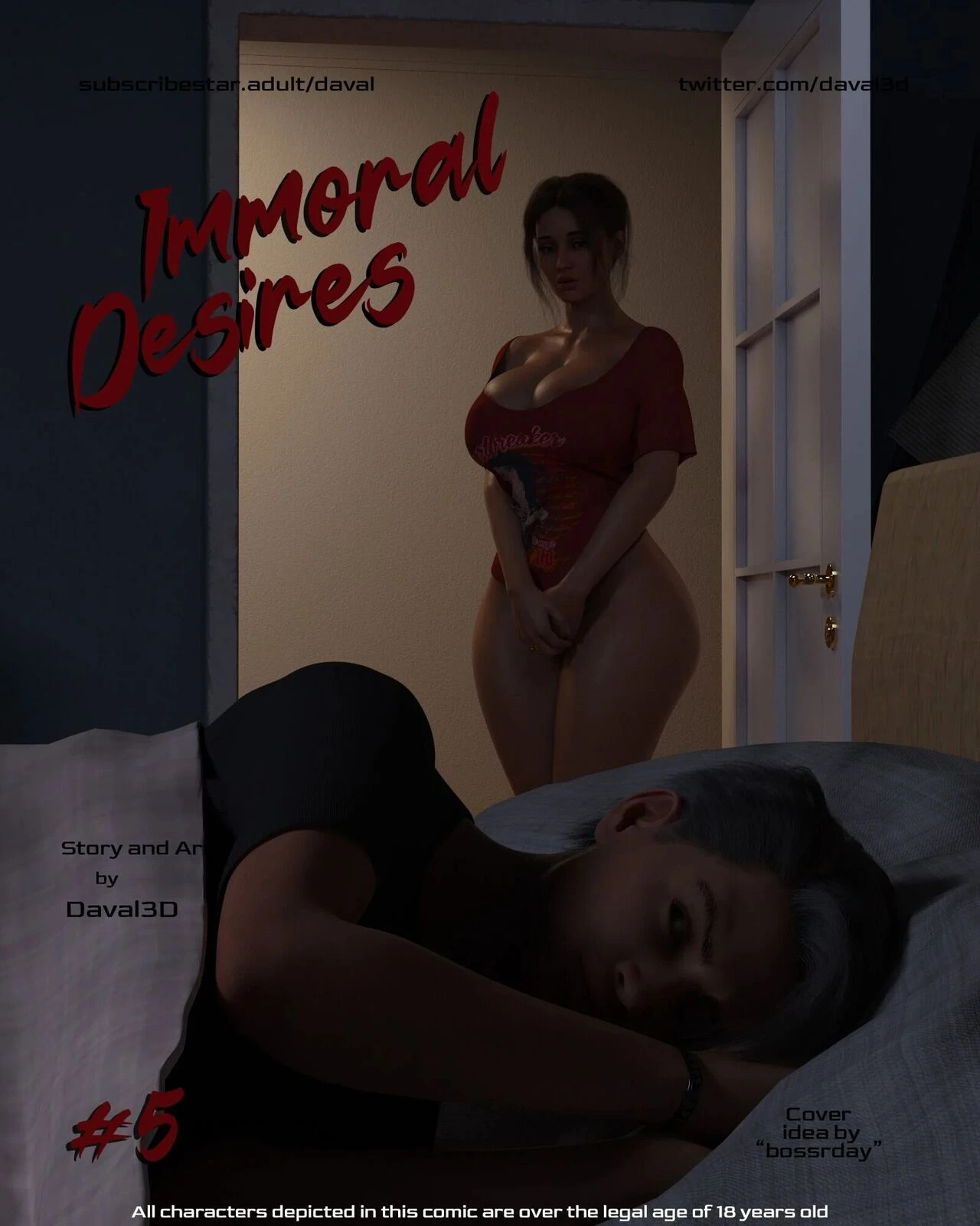 Immoral Desires 5 cover
