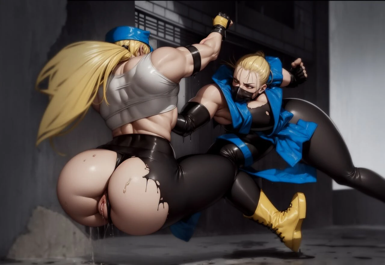 RYONA wrestling : Sonya Blade vs Frost cover