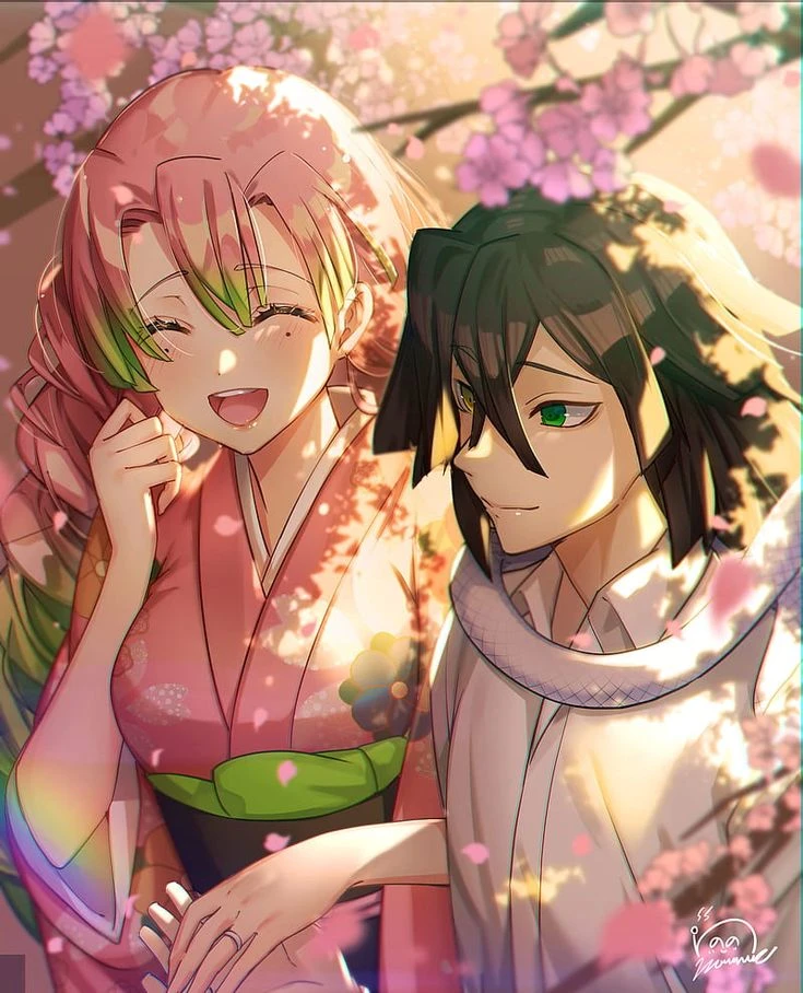 Mitsuri x Obanai cover