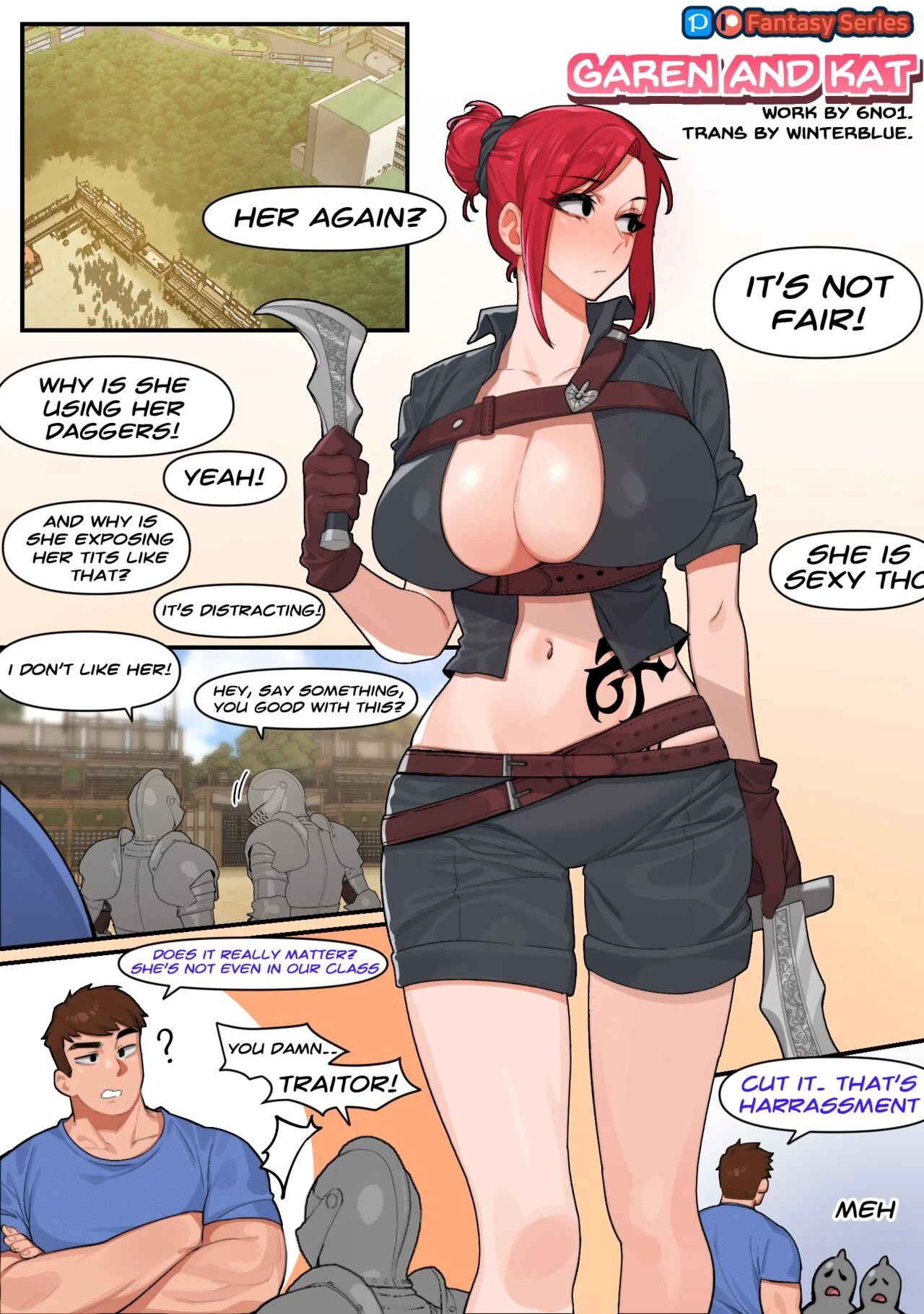 Garen and Kat cover