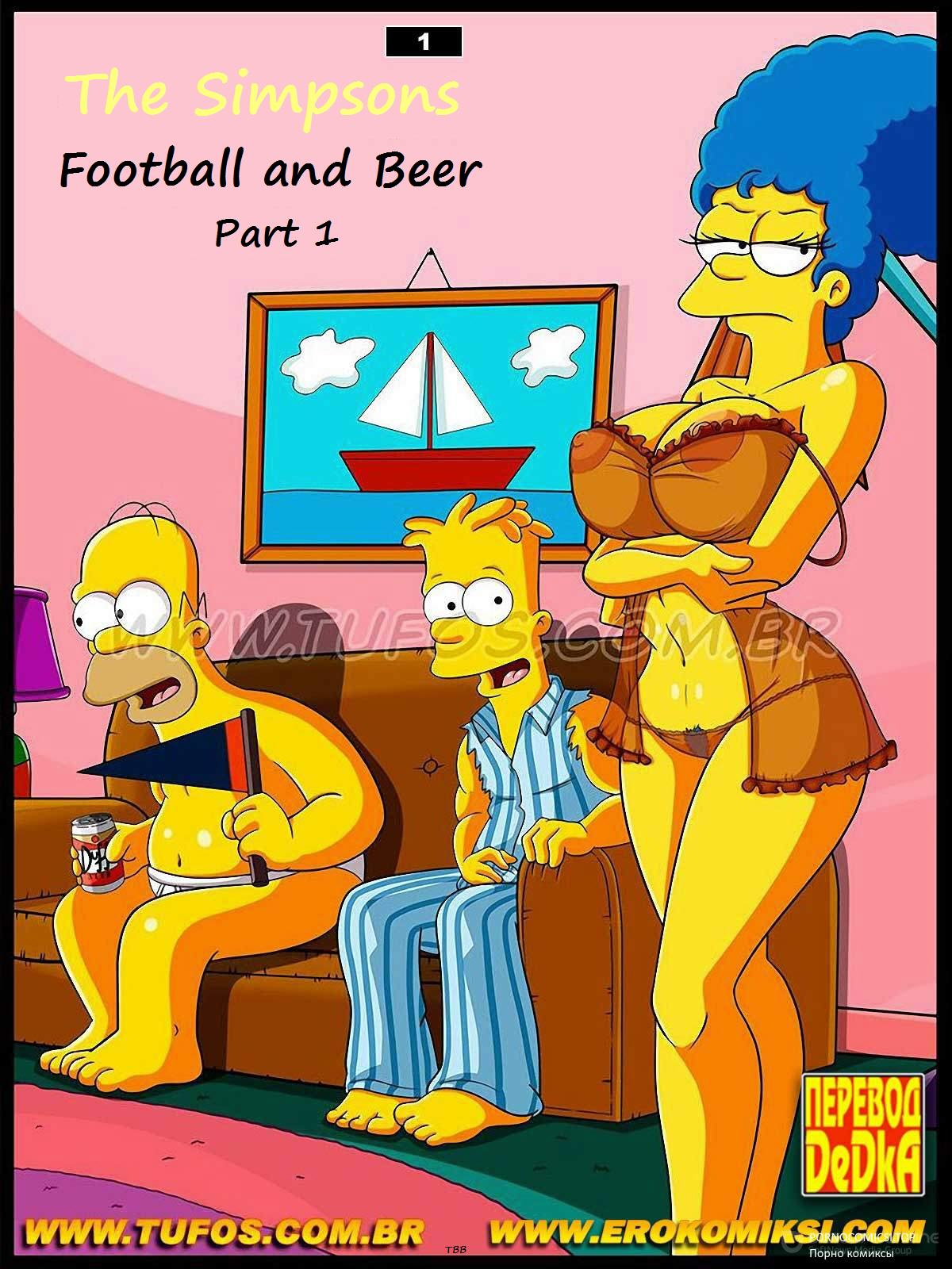Os Simptoons - Football and Beer cover