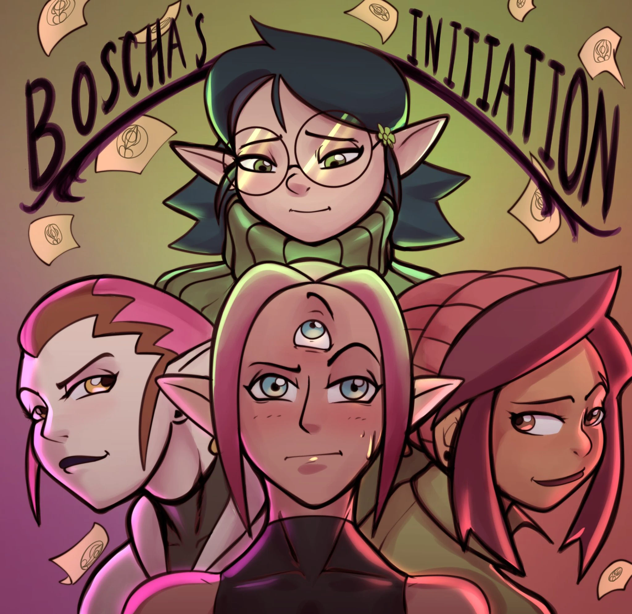 Boscha's Initiation cover