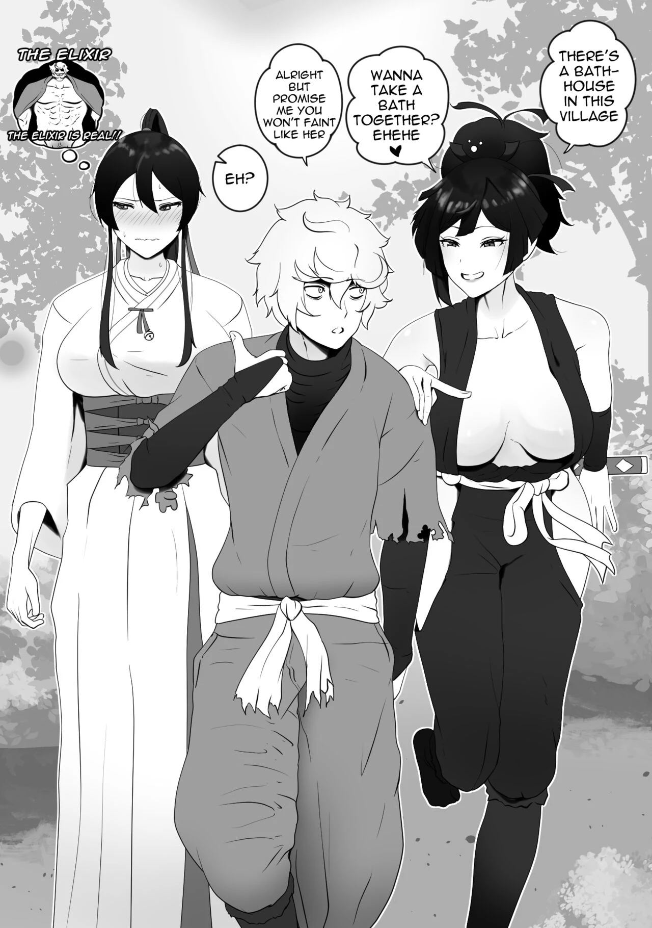 Gabimaru Getting New Wives cover