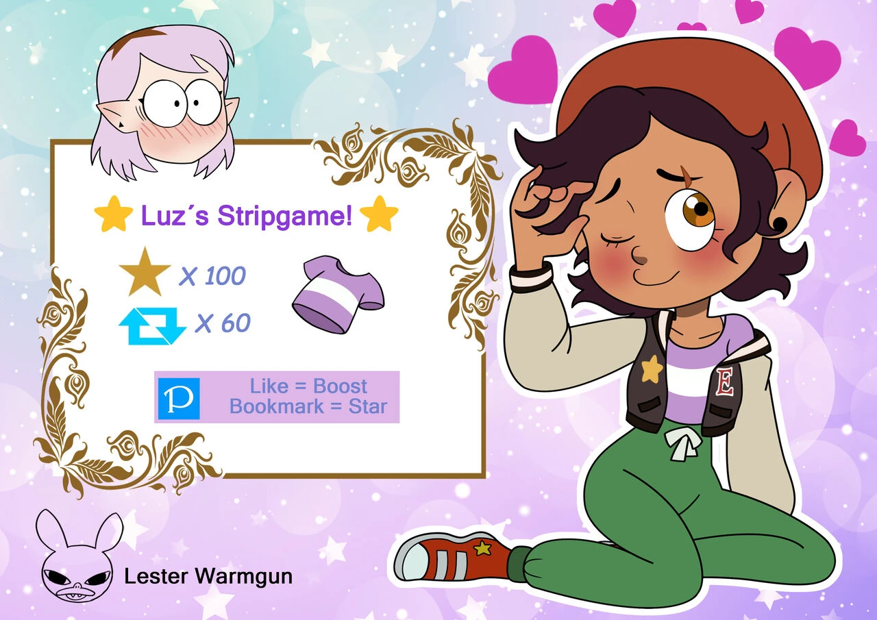 Luz's stripgame cover