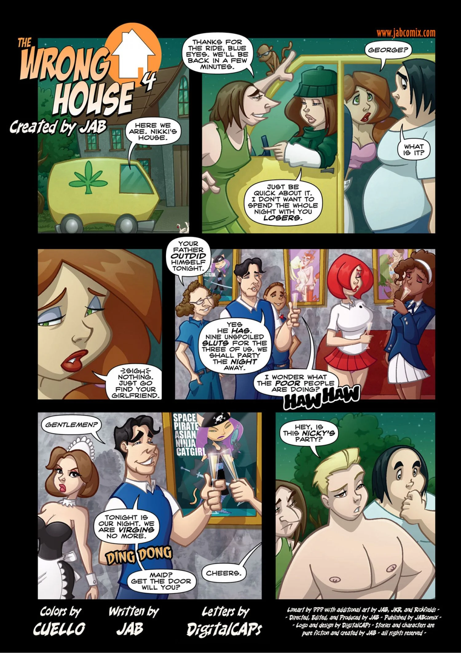 The Wrong House 4 cover
